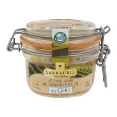 LARNAUDIE Larnaudie foie gras de canard entier igp Gers 180g