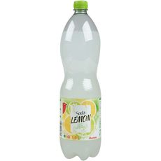 AUCHAN Soda lemon citron citron vert 1,5l