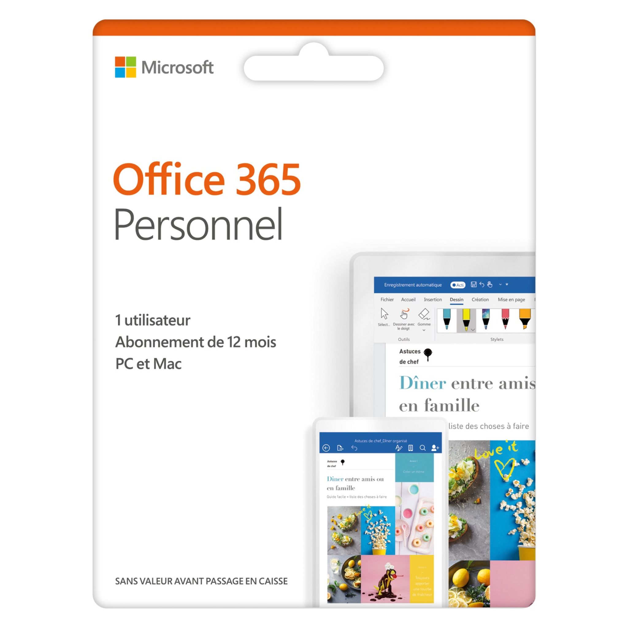 Acheter en ligne MICROSOFT 365 Famille (Licence, 6x, 1 année