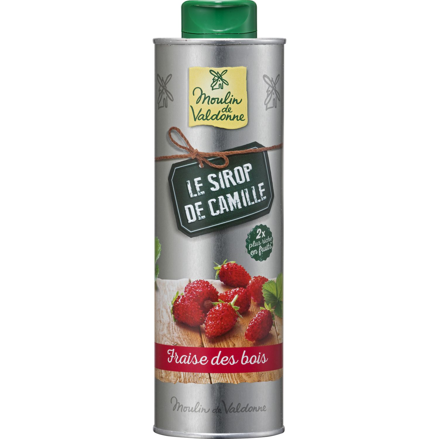 Sirop Fraise des Bois MOULIN DE VALDONNE