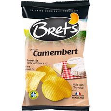 BRETS Bret's Chips ondulées saveur camembert 125g 125g
