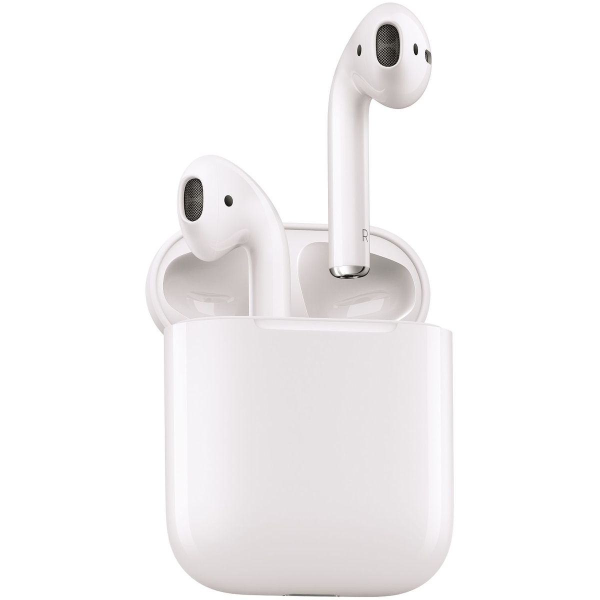 APPLE Ecouteurs - Airpods - Bluetooth - Blanc pas cher 