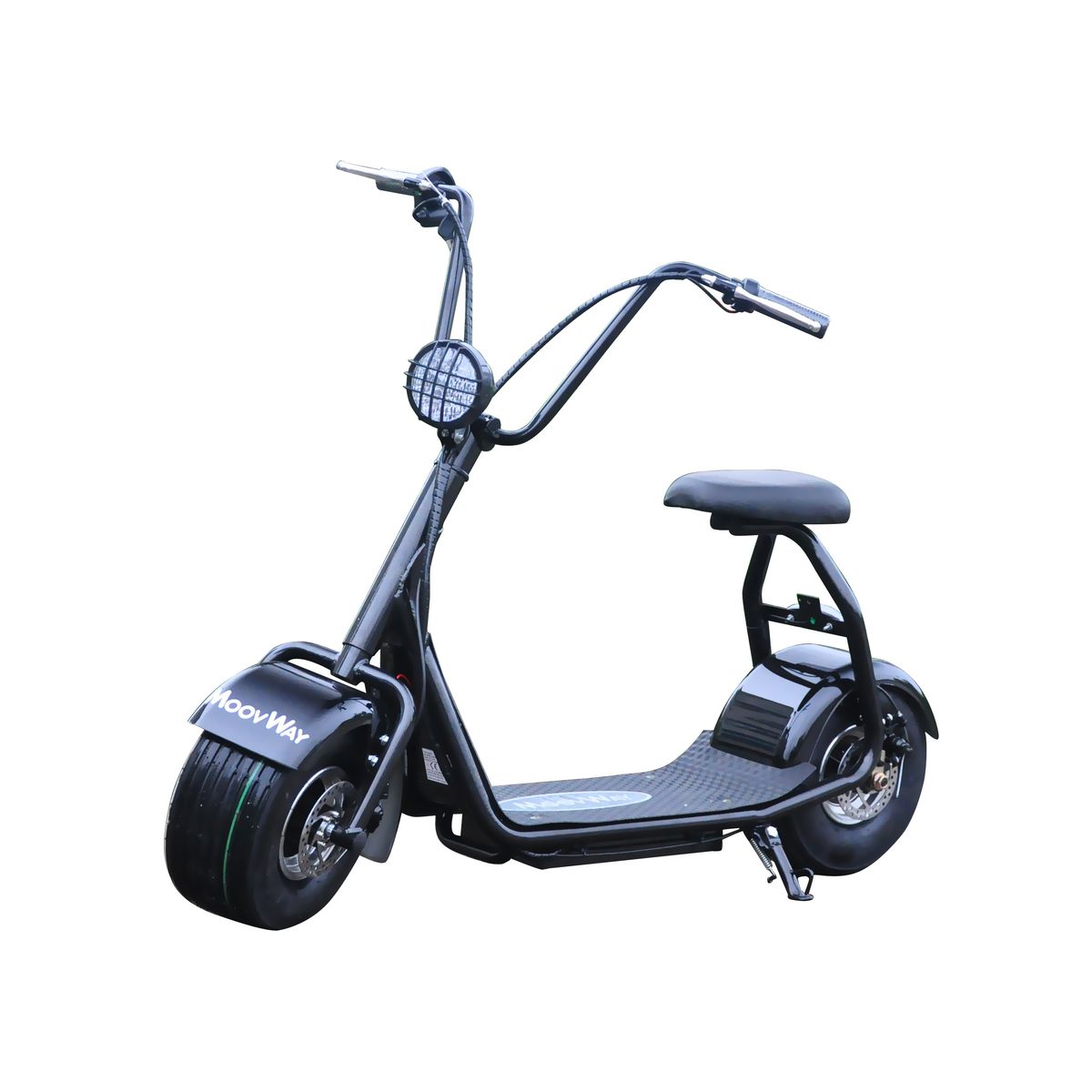 MOOVWAY Scooter électrique avec selle Coco Junior Noir pas cher