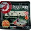 AUCHAN Roquefort AOP 150g+45g offert 195g