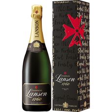 LANSON AOP Champagne brut black label 75cl