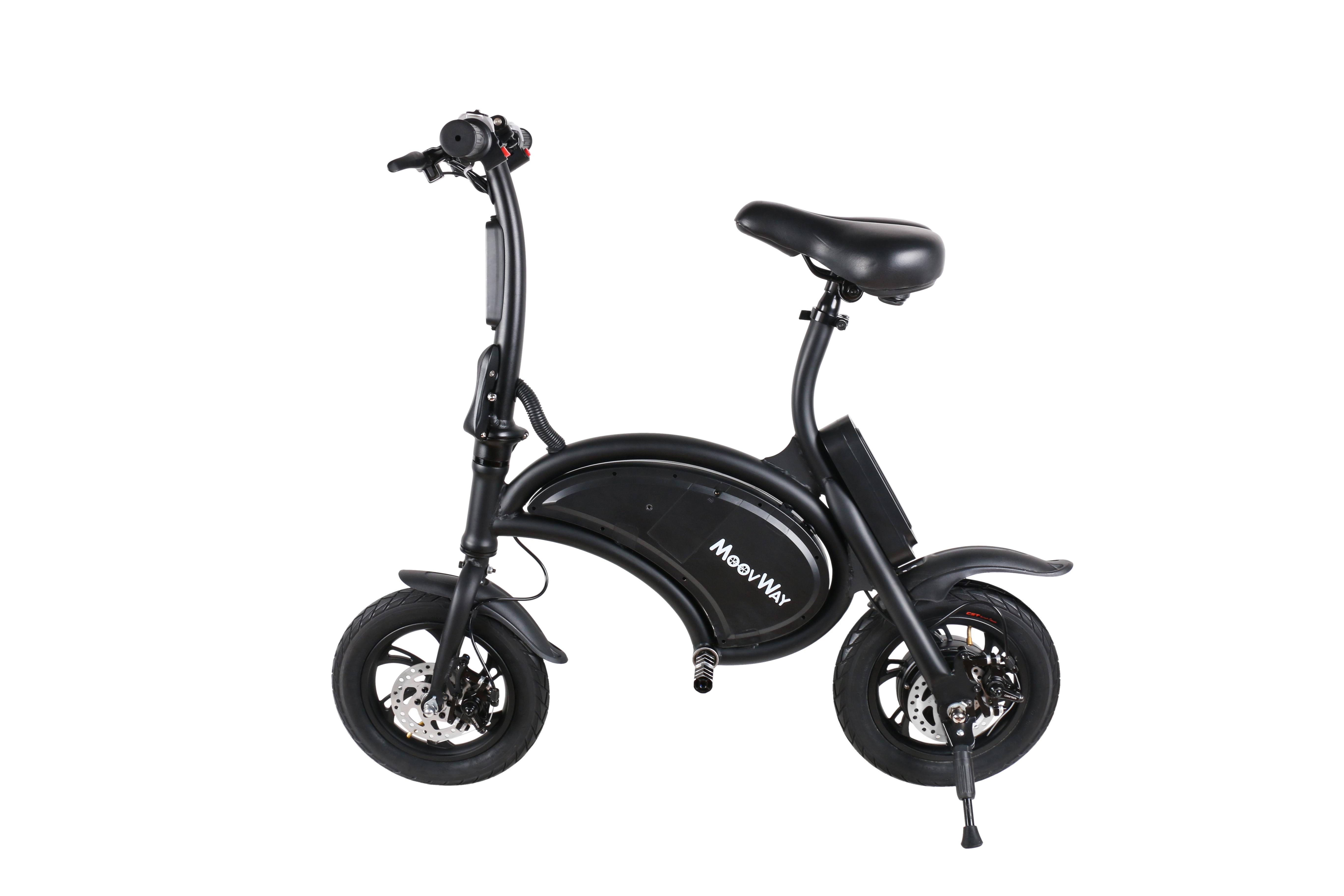 MOOVWAY Draisienne lectrique E MOOV B3 Noir pas cher Auchan