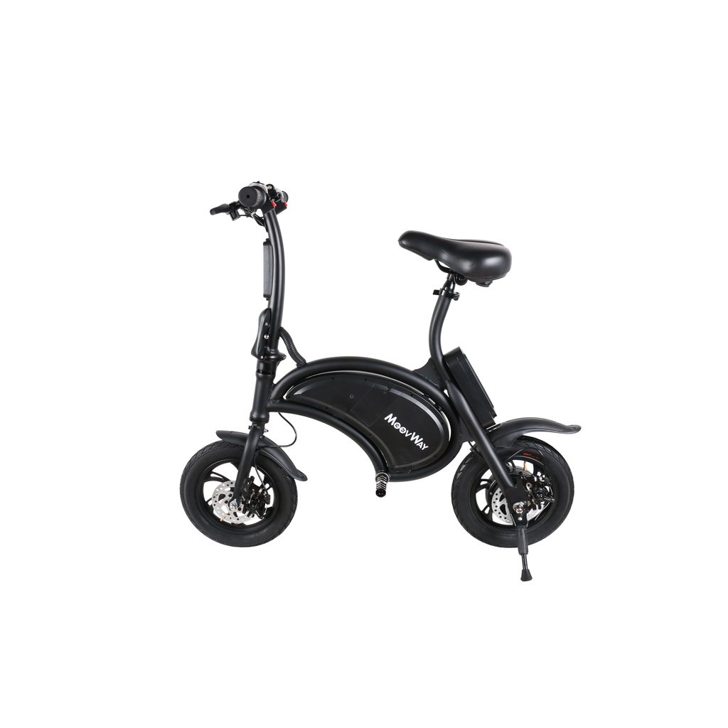 MOOVWAY Draisienne lectrique E MOOV B3 Noir pas cher Auchan