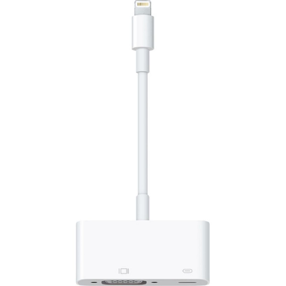 APPLE Adaptateur Lightning vers Mini-jack 3.5 mm - Blanc pas cher