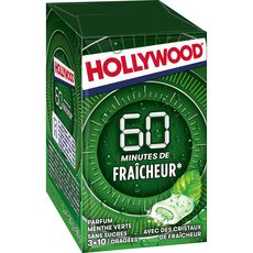 HOLLYWOOD Hollywood 60 minutes fraîcheur menthe verte x3 -60g