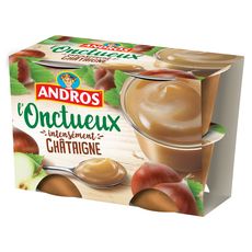 ANDROS Andros onctueux à la châtaigne 4x97g