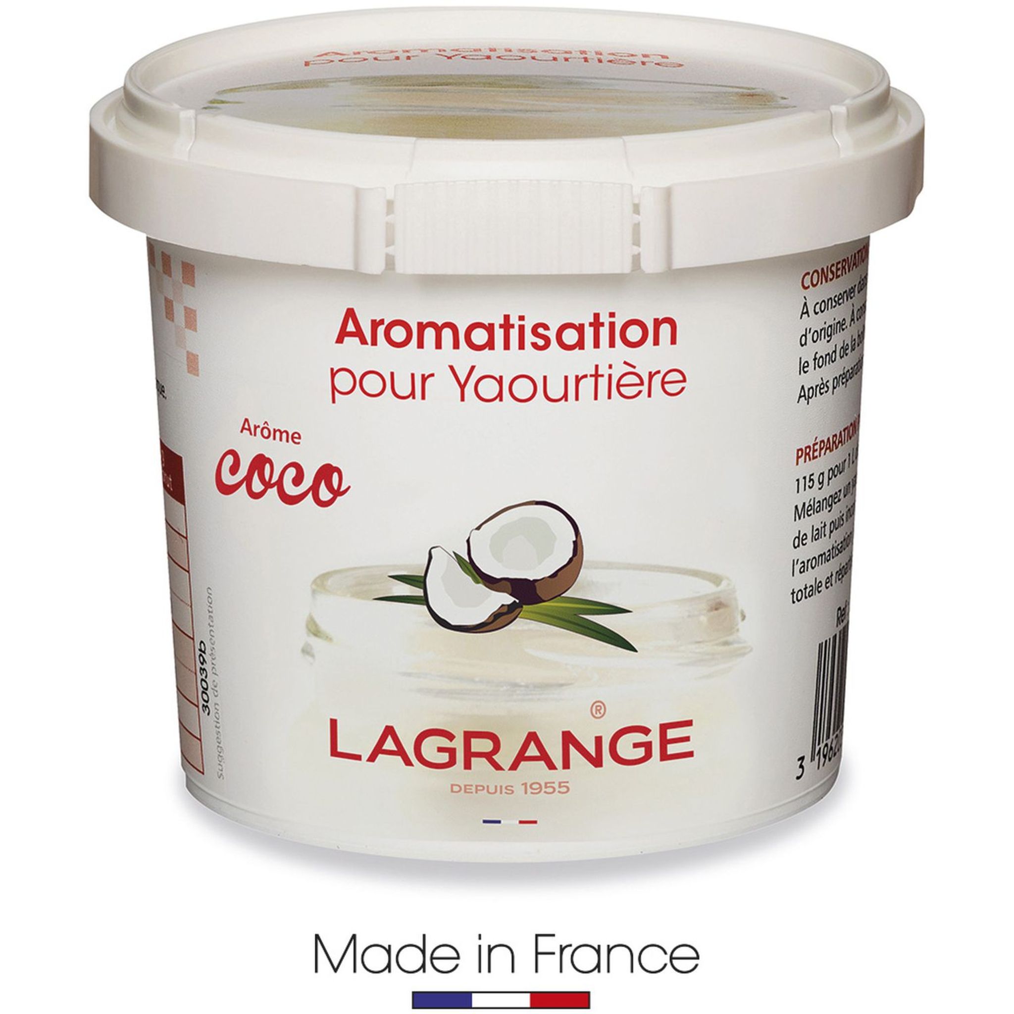 Lagrange 380030 Aromatisation pour yaourtière Coco 