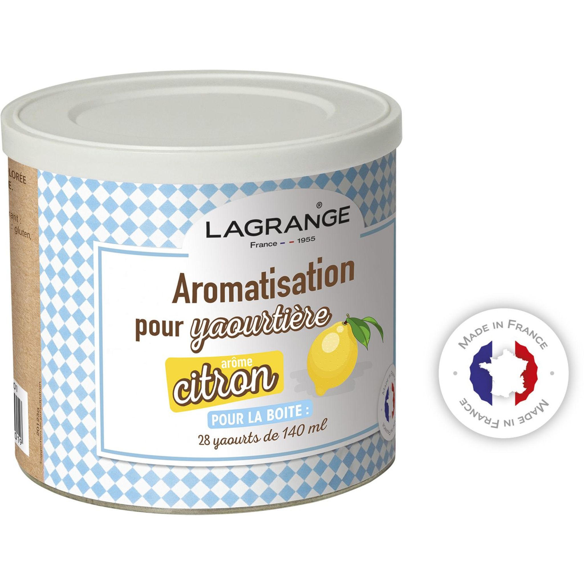 Aromatisation pour yaourtière arôme citron Lagrange - 425 g 