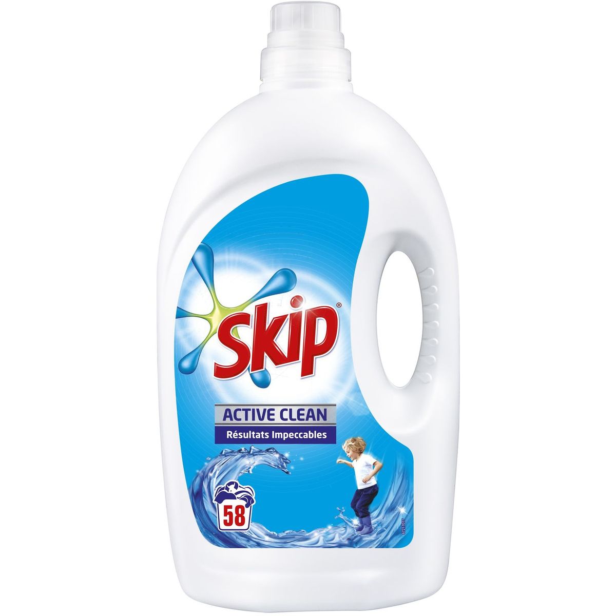 Promo LESSIVE CAPSULE ACTIVE CLEAN SKIP chez Auchan