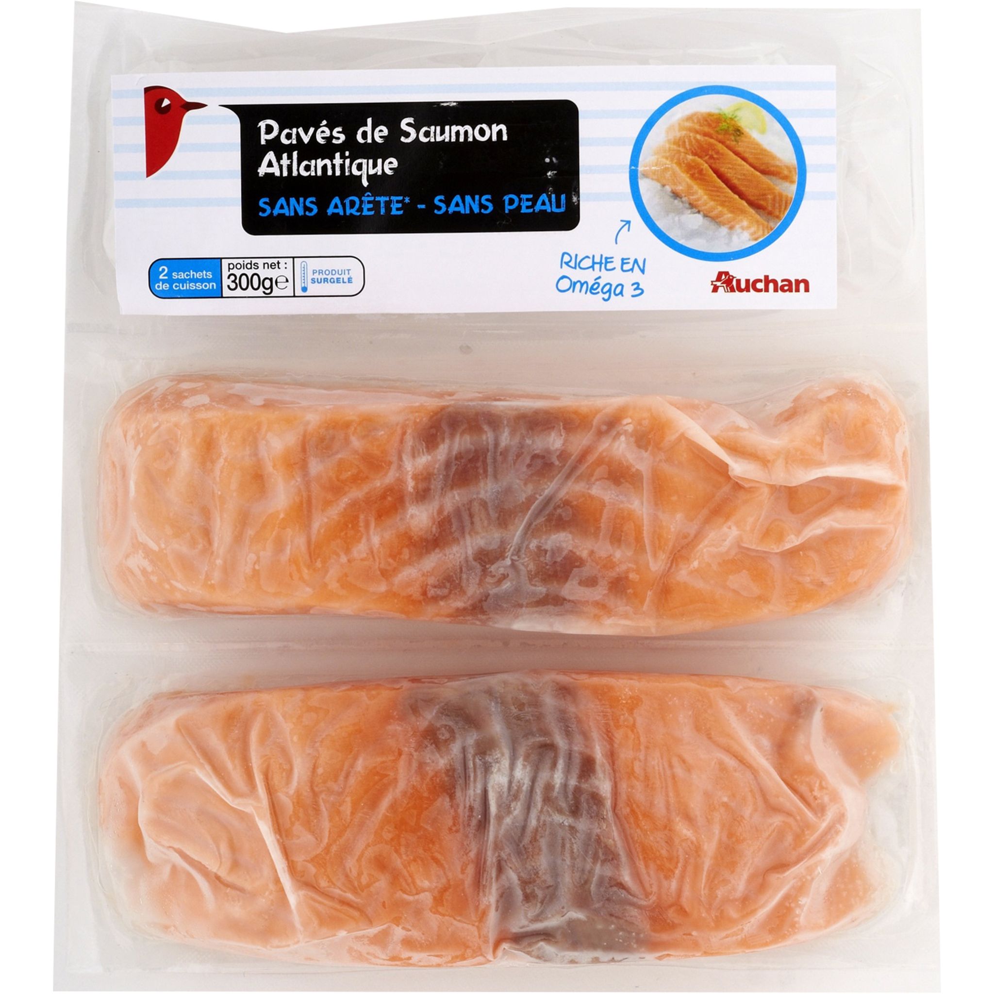 AUCHAN MMM! Oeufs de saumon du Pacifique 80g pas cher 