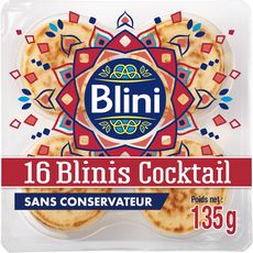BLINI Blinis cocktail 16 pièces 135g