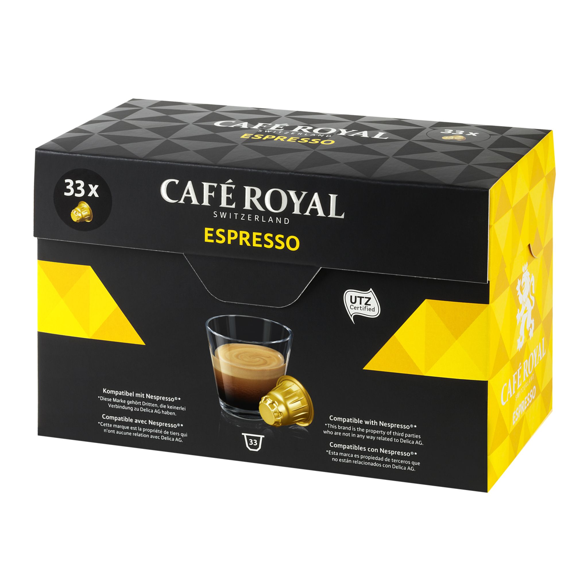 Capsules de café L'Or Espresso Forza - Boîte de 50 sur