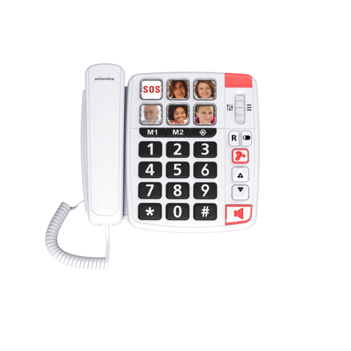 Téléphone filaire - Xtra 1110 - Blanc
