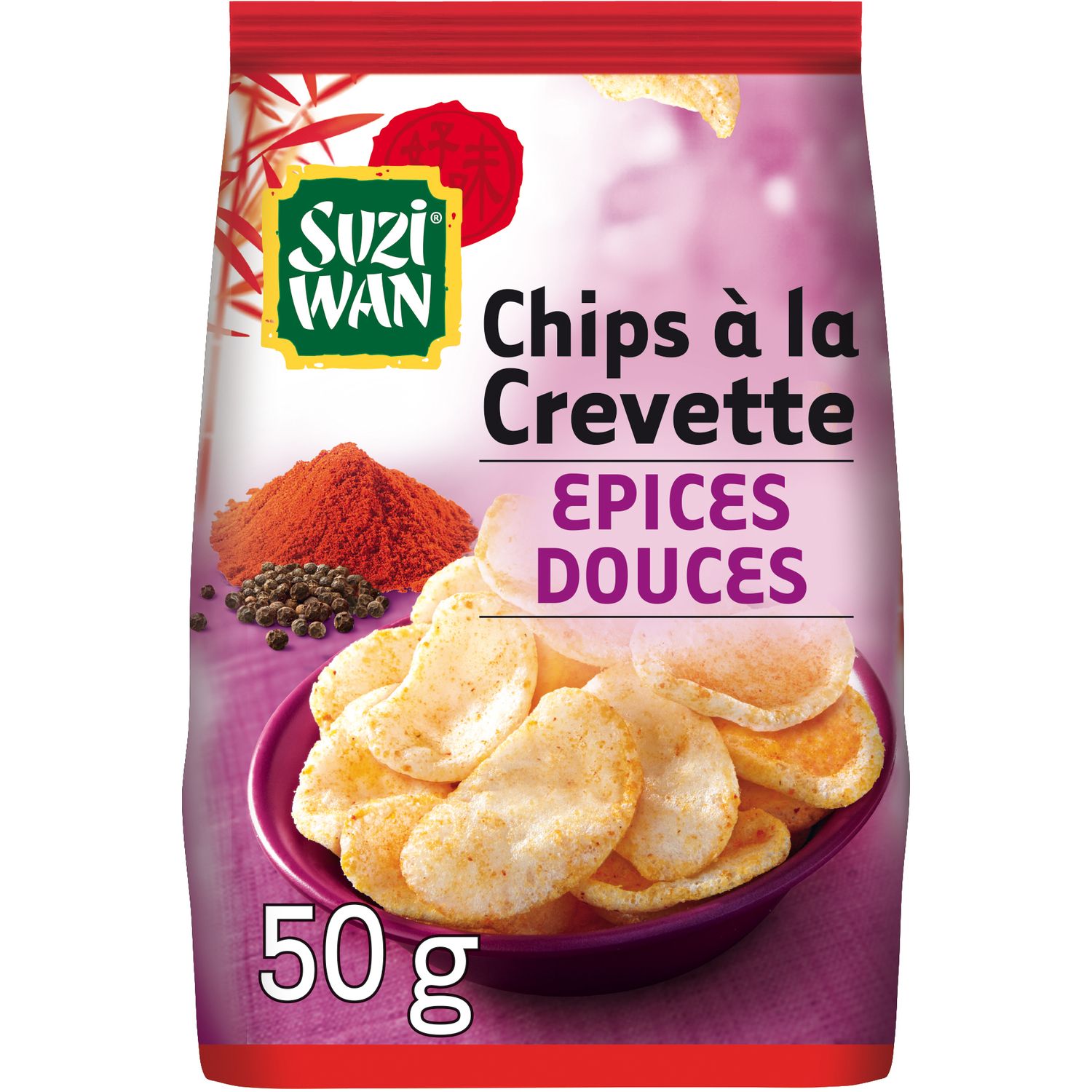 Chips craquantes aux crevettes