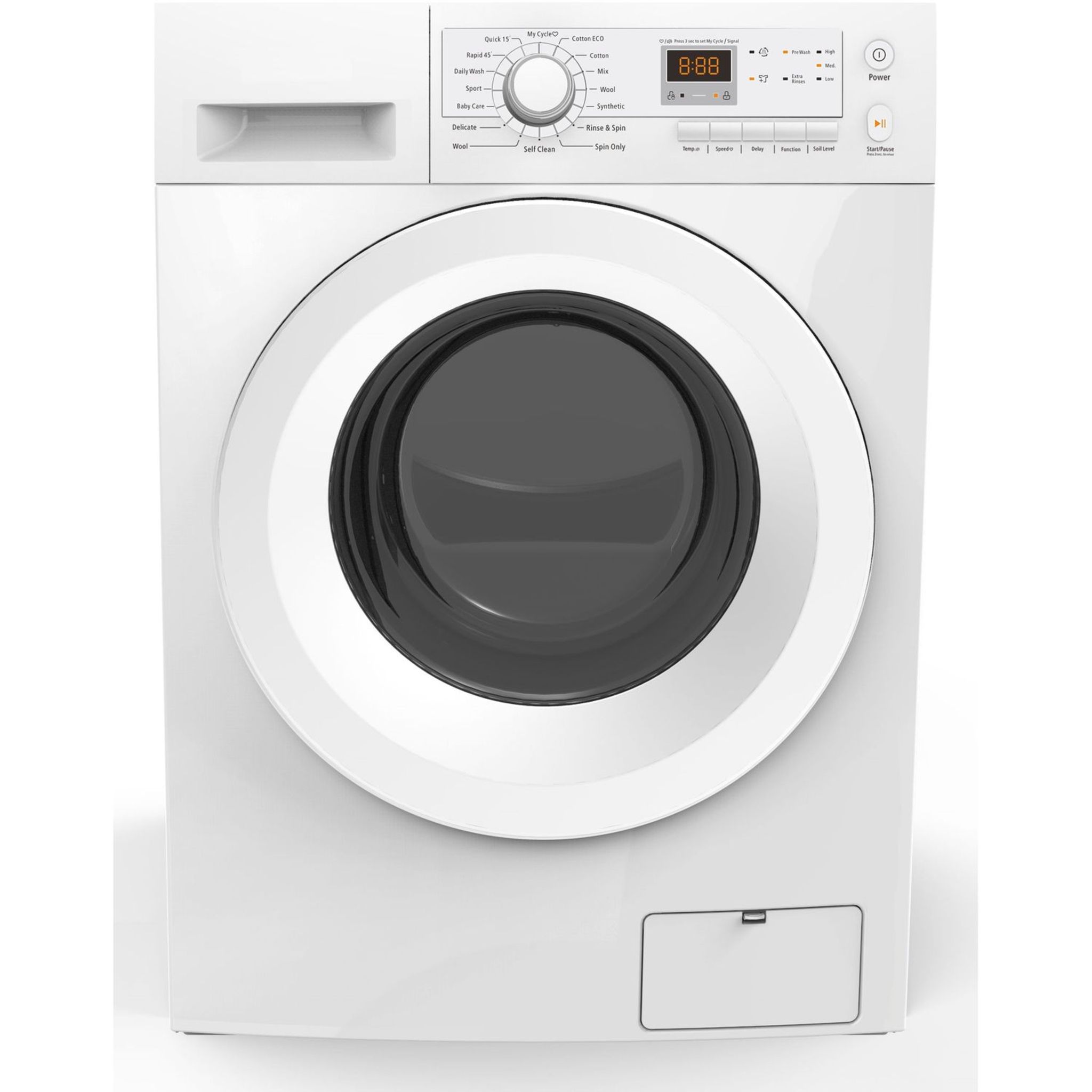 QILIVE Lave linge top Q.6248, 6,5 kg, 1200 T/min, D pas cher 