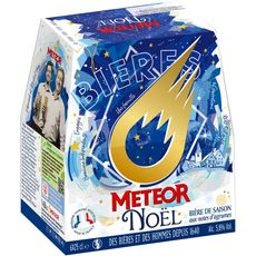 METEOR Meteor Bière de Noël ambrée 5,8% bouteille 6x25cl 6x25cl