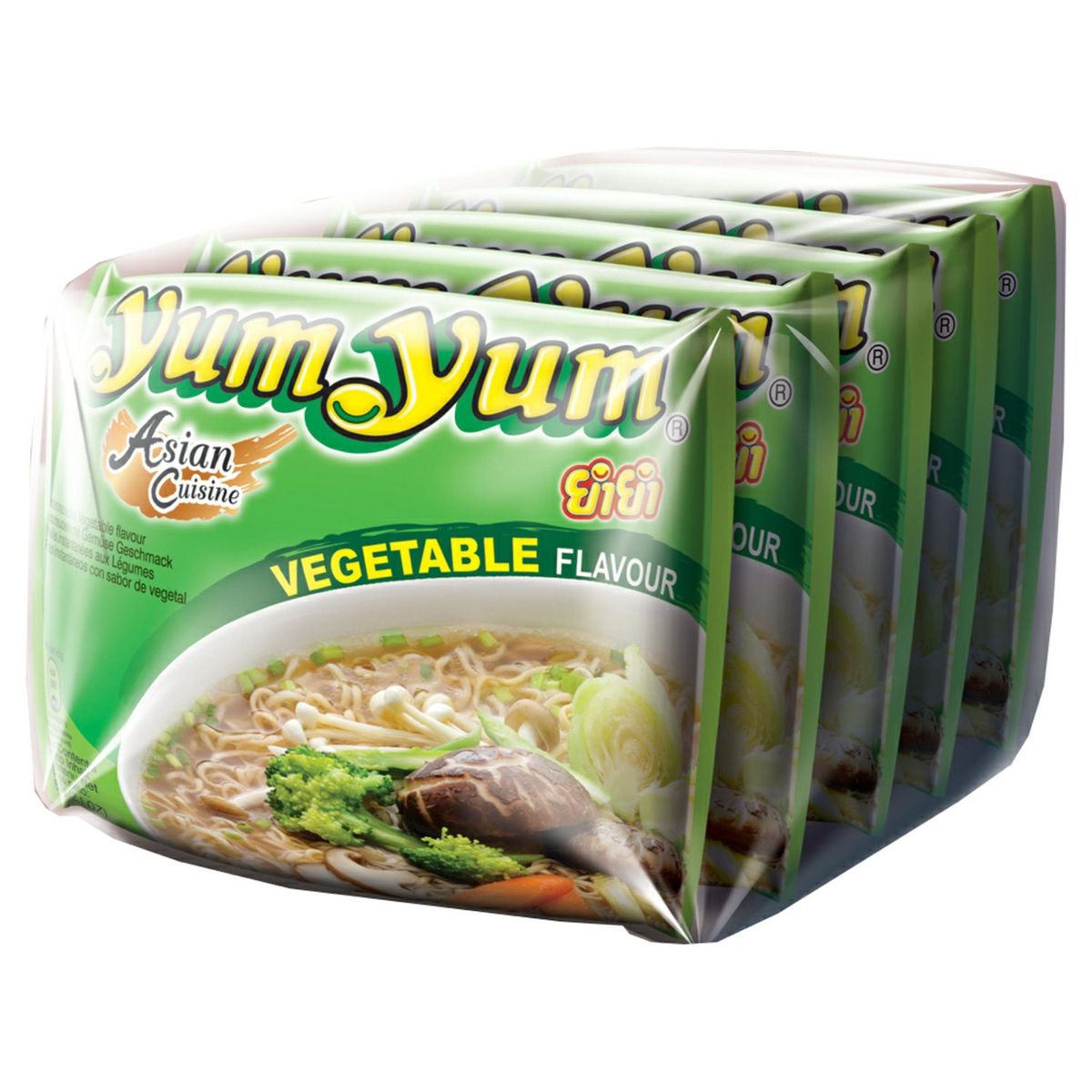 YumYum - Nouilles Instantanées Légumes/Végétaux - Soupe de Nouilles - 12 x  70 gr