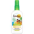 LOVEA Spray solaire hydratant bio pour enfants résiste à l'eau SPF50 100ml