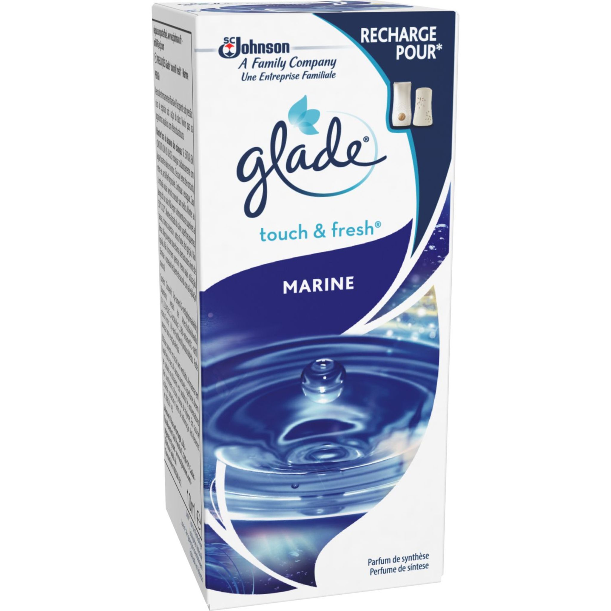 GLADE Recharge diffuseur électrique océan adventure 20ml pas cher 