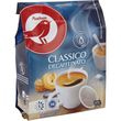 AUCHAN Dosettes de café classico décaféiné intensité 5 compatibles Senseo 36 dosettes 250g