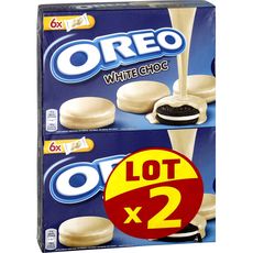 Oreo Oreo Biscuit Original Nappe De Chocolat Blanc Sachets Fraicheur Lot De 2 2 Lot De 2 2x246g Pas Cher A Prix Auchan