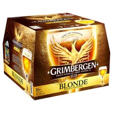 GRIMBERGEN Grimbergen Bière blonde 6,7% bouteilles 16x25cl 16x25cl