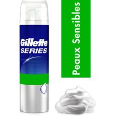 GILLETTE Gillette mousse à raser series peau sensible 250ml