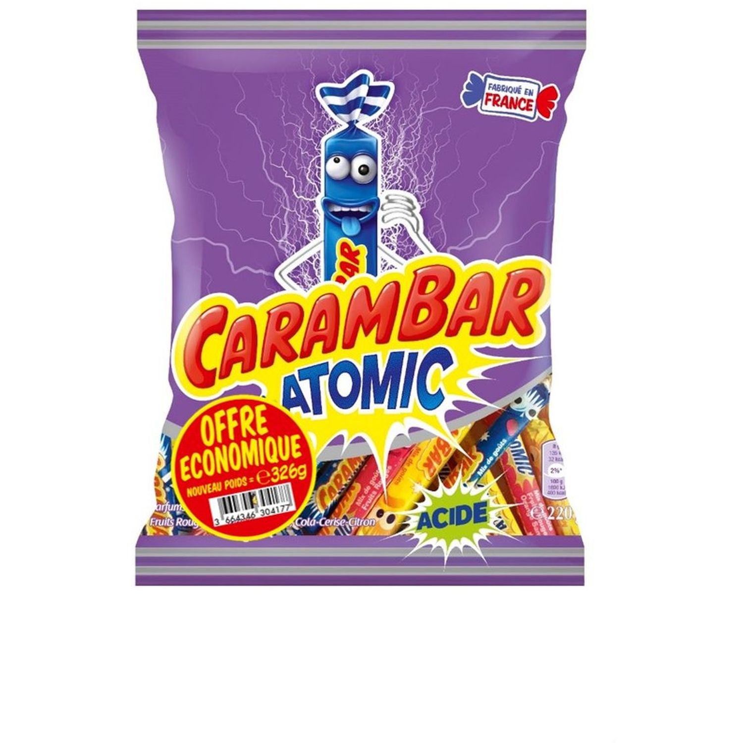 Bonbon Carambar Atomic