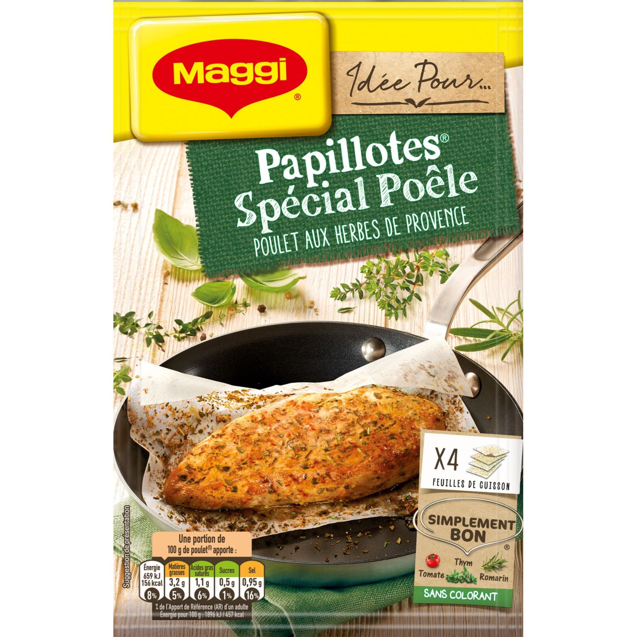 Laissez-vous emballer par les PAPILLOTES® MAGGI® !