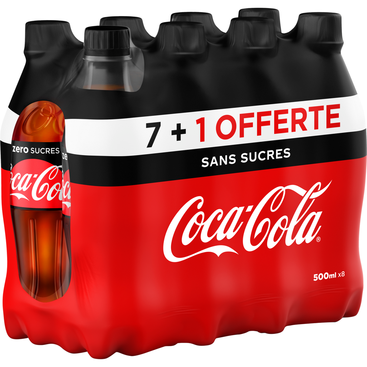 Coca cola sans sucre - 500 ml