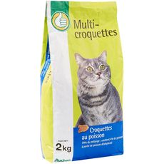 Pouce Croquettes Au Poisson Pour Chat 2kg Pas Cher A Prix Auchan