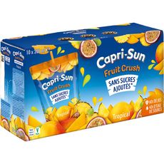 CAPRI-SUN Capri sun Boisson au jus de fruit goût tropical poches 10x20cl 10x20cl