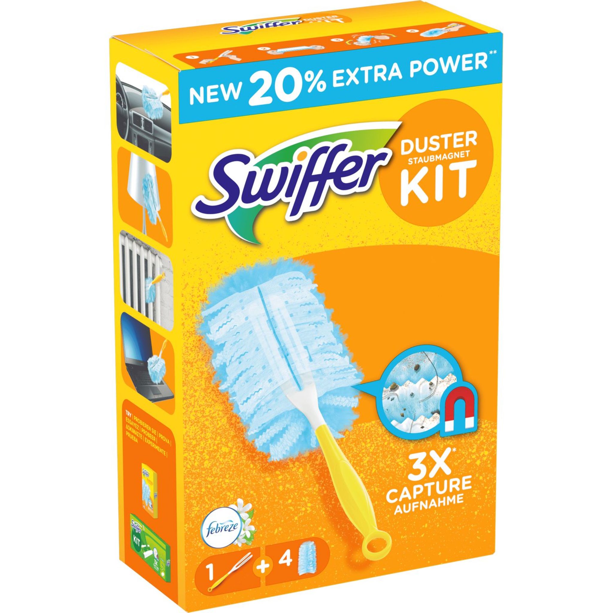 Plumeau Swiffer Duster + 1 recharge - Dépoussiérage, Swiffer