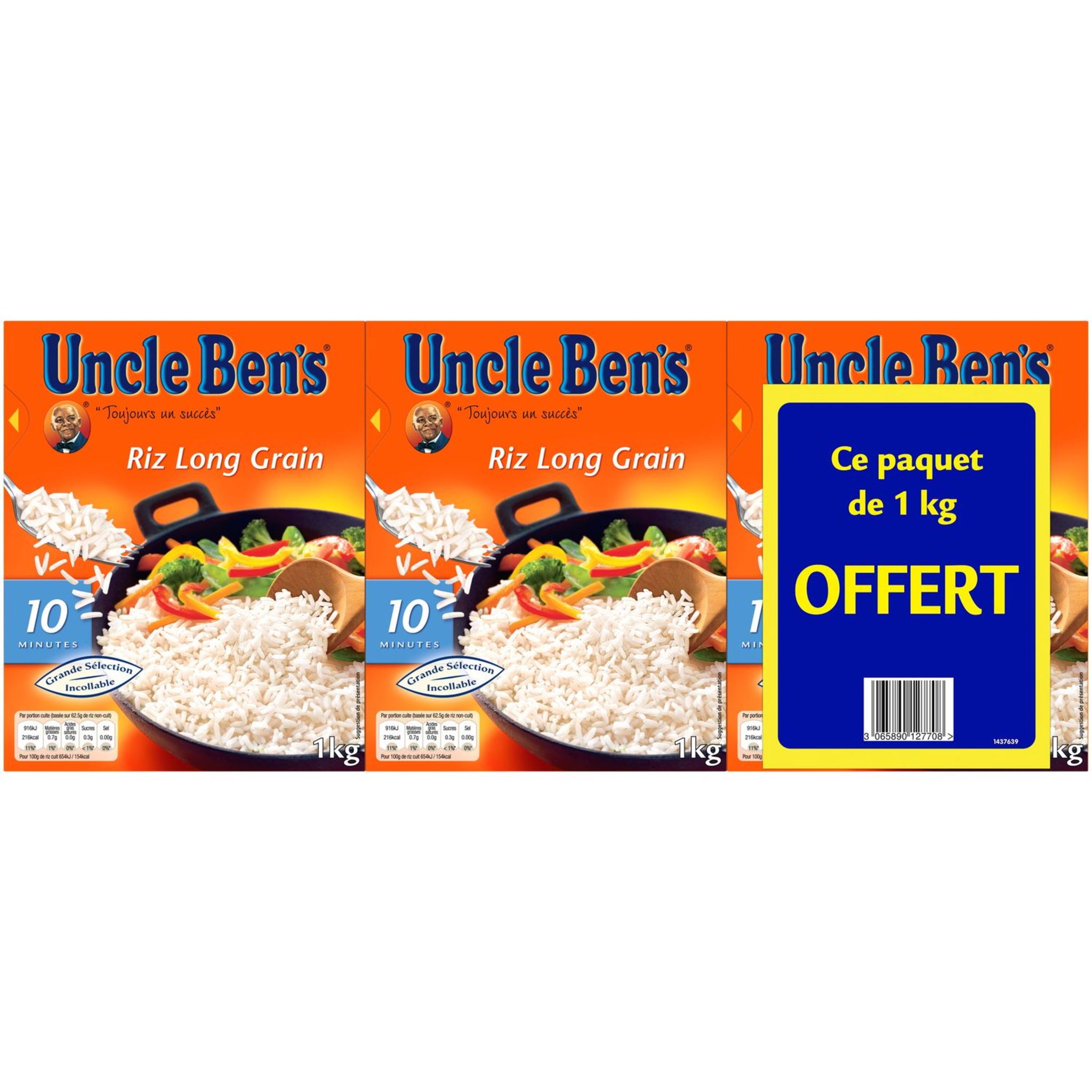 Promo Riz long grain 10 min UNCLE BEN'S chez Cora