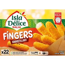 ISLA DELICE Fingers croustillant  halal 400g