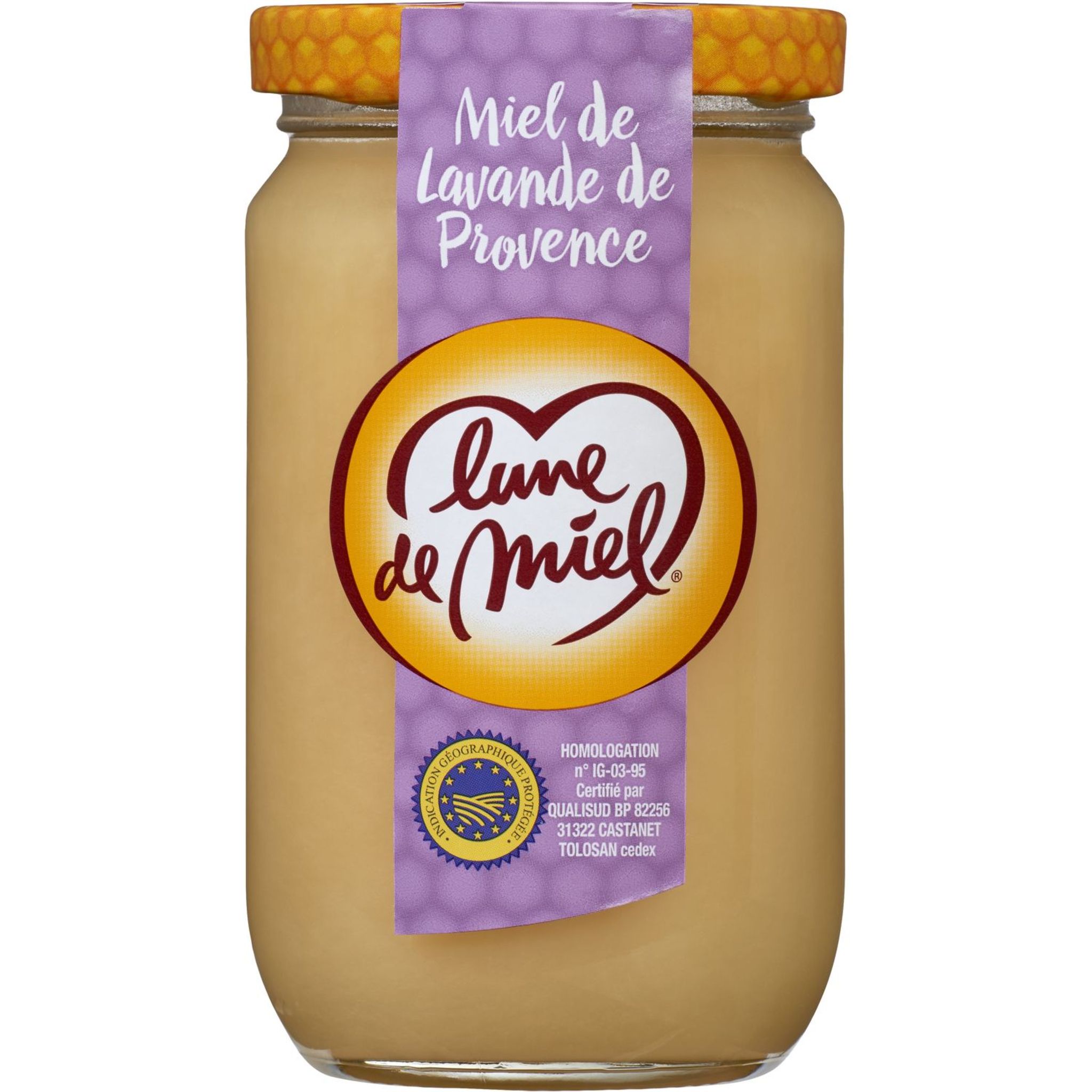 Miel de lavande de Provence pot en verre en vente