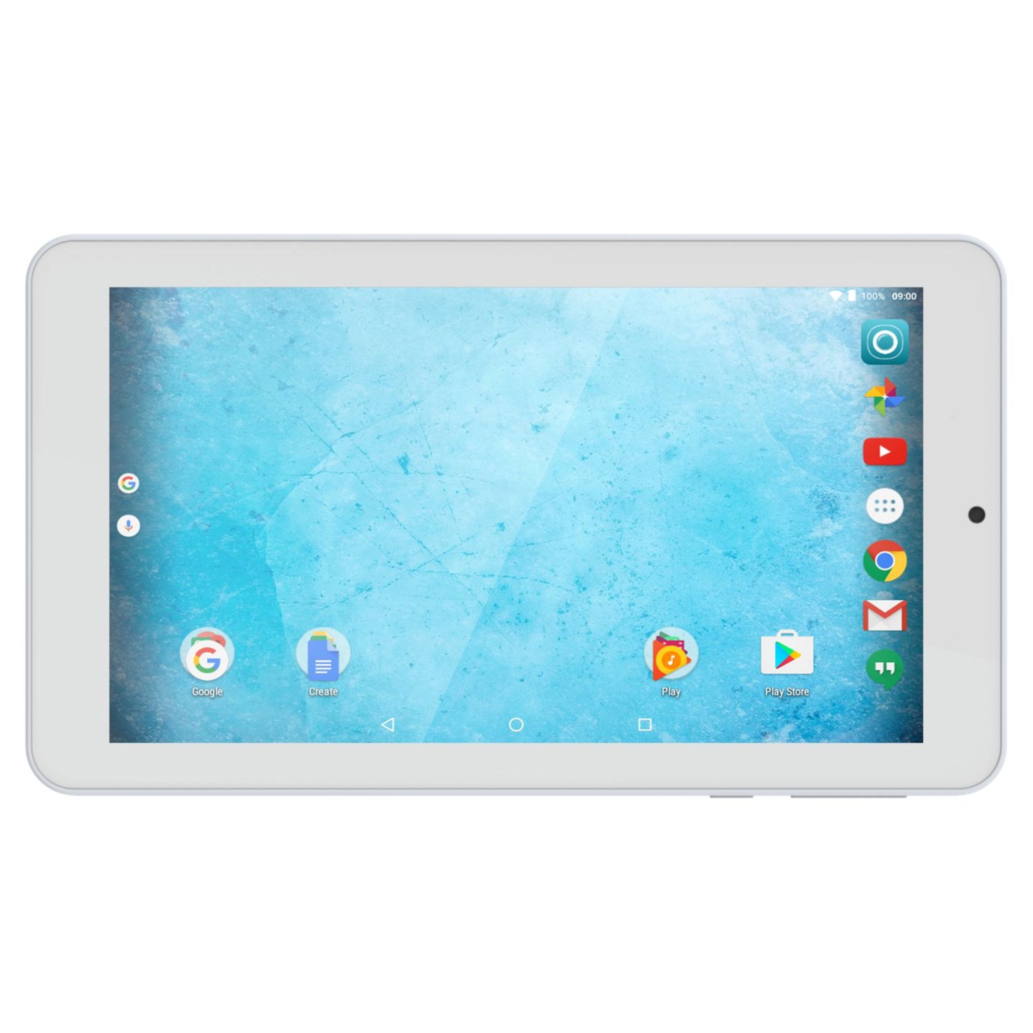 QILIVE Tablette tactile 899826 9 pouces Blanc + Housse Raiponce