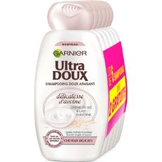 GARNIER ULTRA DOUX Garnier Ultra Doux shampooing délicatesse d'avoine 6x250ml 6x250ml