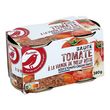 AUCHAN Sauce tomate à la viande de bœuf rôtie origine France 2x190g 380g