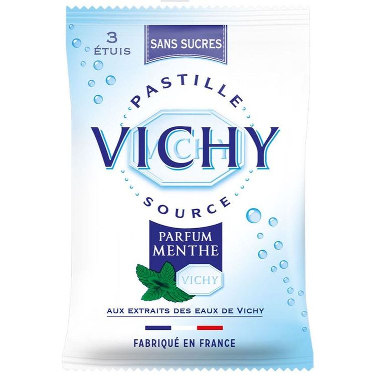 PASTILLE MENTHE SANS SUCRE 19G VICHY