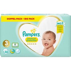 PAMPERS Premium protection couches taille 3 (6-10kg) 66 couches