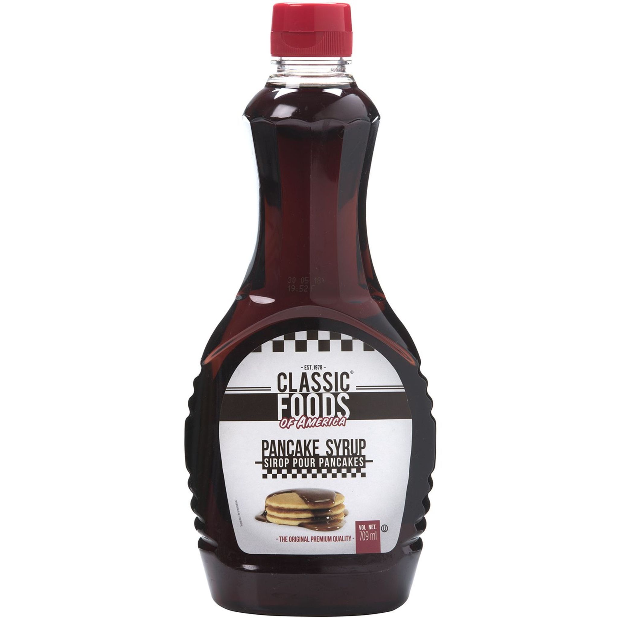 CLASSIC FOOD Classic Food pancake syrup 71cl pas cher 
