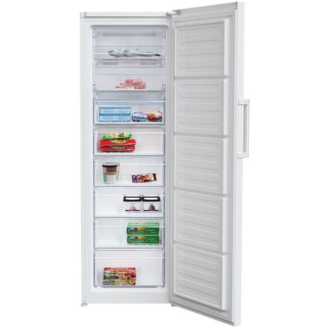 Congelateur Armoire Rfne312k21w 277 L Froid Ventile Beko Pas Cher A Prix Auchan