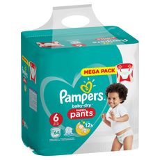 Pampers Pampers Baby Dry Pants Culottes Taille 6 15kg X64 64 Couches Pas Cher A Prix Auchan