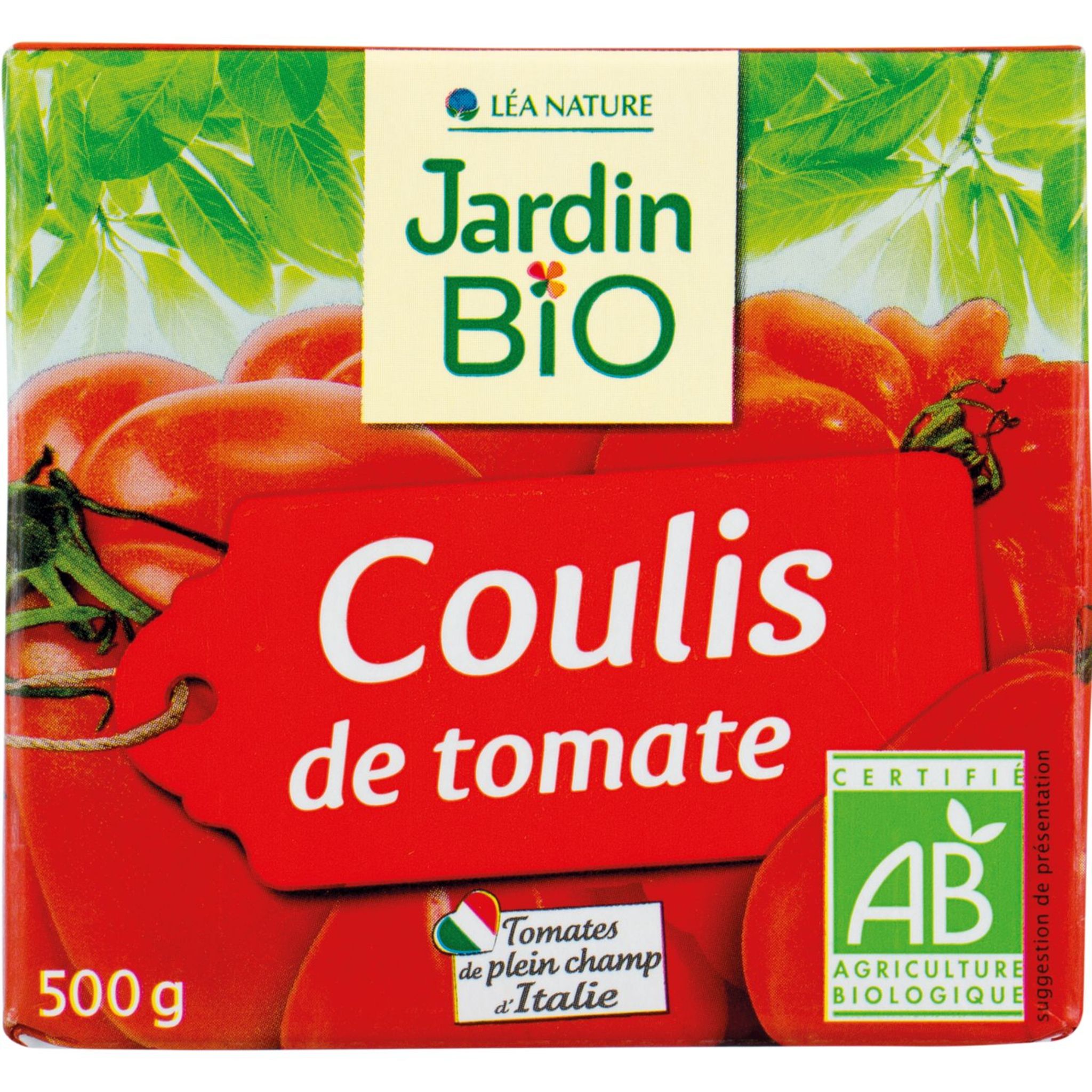 AUCHAN Coulis de tomates nature en brique 200g pas cher 