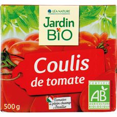JARDIN BIO ETIC Jardin Bio Coulis de tomates italiennes en brique 500g 500g